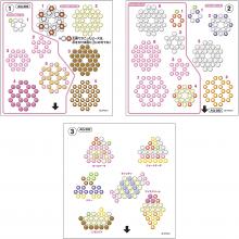 Aqua beads cake & cafe sweets set