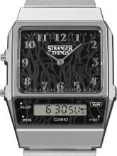 CASIO Casio Classic Stranger Things Colaboración Modelo AQ-800EST-1AJR Unisex Negro