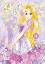 108Pieces Puzzle Rapunzel on the Tower Rapunzel-royal lavender-(18.2x25.7cm)