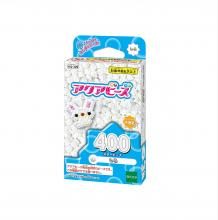 Aqua beads Star beads White AQ-329 AQ-329 400 pieces