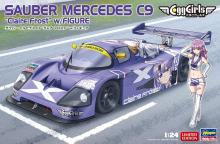 Hasegawa 1/24 Sauber Mercedes C9 Claire Frost w/Figure Plastic Model SP582