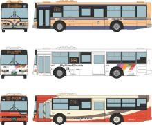 Tomytec The Bus Collection Bus Collection 34th Edition 12-piece Box Diorama Supplies 331834
