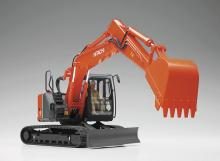 Hasegawa 1/35 Construction Machinery Series Hitachi Construction Machinery Hydraulic Excavator ZAXIS 135US Plastic Model WM01