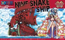 ONE PIECE Great Ship (Grand Ship) Collection Nine Snake Pirate Ship (From TV animation ONE PIECE)