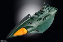Soul of Chogokin GX-89 Space Battleship Yamato 2202 Gamirasu Aircraft Armored Ship Total Length Approximately 240mm Diecast & ABS Painted Movable Figure