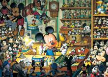 108 Piece Jigsaw Puzzle Disney Mickey's Toy Studio [Glowing Jigsaw] (18.2x25.7cm)