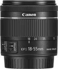 Canon standard zoom lens EF-S18-55mm F4.0-5.6IS STM APS-C compatible
