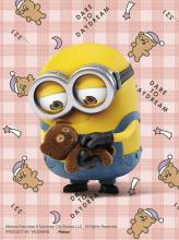 Yanoman 150 Piece Petit Paris Clear Jigsaw Puzzle Minions Goodnight Tim (7.6x10.2cm) 2308-64 No glue required No frame required Mini easel included Piece request postcard included