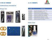 Italeri (ITALERI) Tamiya 1/72 Airplane Series No. 074 Me410 A-1 Hornisse Plastic Model 37196 (Airplane)