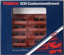 TOMIX N gauge mansion brown 4234 diorama supplies