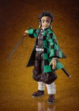 TAMASHII NATIONS SHFiguarts Demon Slayer: Kimetsu no Yaiba Tanjiro Kamado Mugenjo Decisive Battle Ver. Approximately 140mm PVC & ABS Painted Movable Figure