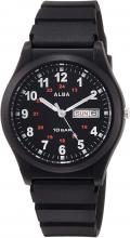 SEIKO Alba Sports Reinforced waterproof for daily life (10 atm) Date and day of the week notation AQPJ406 Black