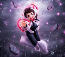 TAMASHII NATIONS SHFiguarts My Hero Academia Ochaco Uraraka, approximately 130mm, PVC & ABS painted action figure