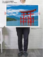 Yanoman (Made in Japan) 1000-piece jigsaw puzzle Itsukushima Shrine Large Torii (Hiroshima) (50x75cm) 10-1491 Comes with glue, spatula, piece request postcard, service card, and jigsaw puzzle instruction manual