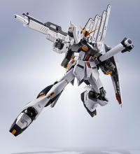 TAMASHII NATIONS METAL ROBOT SPIRITS Mobile Suit Gundam: Char's Counterattack Nu Gundam, approximately 150mm, ABS, die-cast, and PVC pre-painted action figure