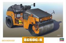 Hasegawa 1/35 Construction Machinery Series Hitachi Construction Machinery Combined Vibration Roller ZC50C-5 Plastic Model WM02