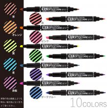 Zebra highlighter optics care 10 colors WKCR1-10C