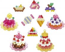 Aqua beads cake & cafe sweets set