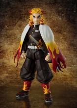 TAMASHII NATIONS SH Figuarts Demon Slayer: Kimetsu no Yaiba Rengoku Kyojuro Approx. 150mm PVC & ABS painted movable figure