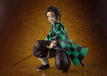 TAMASHII NATIONS SHFiguarts Demon Slayer: Kimetsu no Yaiba Tanjiro Kamado Mugenjo Decisive Battle Ver. Approximately 140mm PVC & ABS Painted Movable Figure