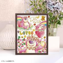 Yanoman (Made in Japan) 300 Piece Petit Petit Light Jigsaw Puzzle Disney Colorful Gold/Lottso (16.5x21.5cm) 42-117 Comes with a piece request postcard, glue and spatula