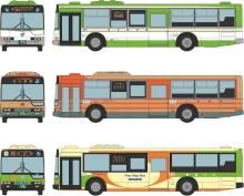 Tomytec The Bus Collection Bus Collection 34th Edition 12-piece Box Diorama Supplies 331834