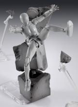 TAMASHII NATIONS Tamashii EFFECT Concrete Crash for SHFiguarts, approximately 165mm, ABS painted figure effect parts