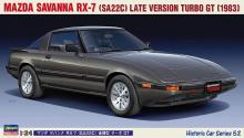 Hasegawa 1/24 Mazda Savannah RX-7 (SA22C) Late Type Turbo GT Plastic Model HC52