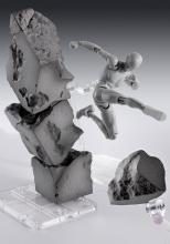 TAMASHII NATIONS Tamashii EFFECT Concrete Crash for SHFiguarts, approximately 165mm, ABS painted figure effect parts