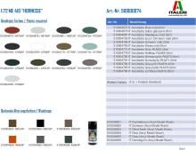 Italeri (ITALERI) Tamiya 1/72 Airplane Series No. 074 Me410 A-1 Hornisse Plastic Model 37196 (Airplane)