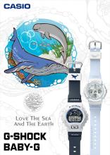 CASIO Baby-G Watch Love Sea and the Earth ICERC Japan Collaboration Model BGA-2800K-7AJR, Women's, Blue
