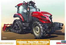Hasegawa 1/35 Construction Machinery Series Yanmar Tractor YT5113A Robot Tractor Delta Crawler/Rotary Specification Plastic Model 66112 (Car)