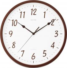 Rhythm Watch Industry (Rhythm) Radio Clock Wall Clock Standard Style 142 Continuous Second Hand Small Simple RHYTHM PLUS 8MY522NC06