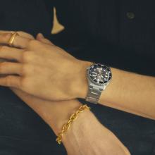 SEIKO Seiko 5 Sports Watch SKX Mid-size SBSA301 Men's Silver