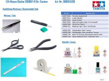 TAMITA 1/24 Sports Car No.335 Nissan Skyline 2000GT-R Street Custom Plastic Model 24335