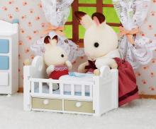 Sylvanian Families Doll / Furniture Set Chocolat Rabbit Baby / Furniture Set DF-13