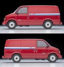 Tomytec Tomica Limited Vintage Neo LV-N344a Chevrolet Astro Van (Red) Finished Product 332763