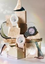 CASIO G-Shock Watch Mid-size Model Made with Environmentally Friendly Materials GMA-P2100PC-7AJF Women's White