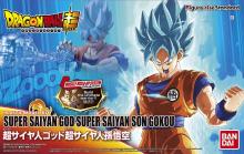 Figure Rise Standard Dragon Ball Super Saiyan God Super Saiyan Son Goku Color-coded plastic model