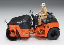 Hasegawa 1/35 Construction Machinery Series Hitachi Construction Machinery Combined Vibration Roller ZC50C-5 Plastic Model WM02