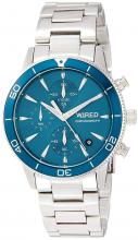 SEIKO Watch Wired Chronograph Blue Green Dial Curve Hard Rex AGAT429 Men's Silver