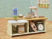 Sylvanian Families furniture island kitchen Ka-423