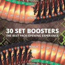 Wizards of the Coast MTG Magic: The Gathering Zendikar's Dawn Set Booster English Version 30 Pack (BOX)