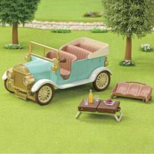 Sylvanian Families Vehicle (Classic Family Car) V-07 ST Mark Certified, Ages 3 and Up, Toy Dollhouse, Sylvanian Families, Epoch