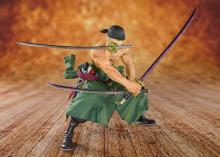 Figuarts ZERO ONE PIECE Pirate Hunting Zoro Approximately 110mm ABS &PVC Pre-painted Figure