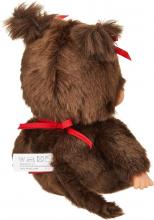 Sekiguchi Monchhichi Premium Standard M Brown Girl Sitting Plush Toy 226764