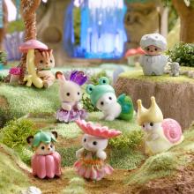 Sylvanian Families Baby Collection Doll (Baby Fairy Forest Friends Series Box) BB-14 ST Mark Certified, Ages 3 and Up, Toy Dollhouse, Sylvanian Families, Epoch