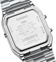 Casio Classic Watch (Official Japanese Product) LIBERTY Collaboration Model AQ-230ELT-7AJR Unisex Silver