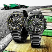 CASIO EDIFICE Watch WINDFLOW Bluetooth Solar Sapphire Glass ECB-2200YRC-1A3JF Men's Black