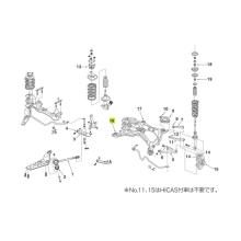 NISMO Rear Suspension Mount Bush (Front) (Repair Part) 55400-RS590 for 180SX RS13 (1 Piece)